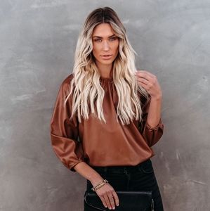 NWOT VICI Dolls Faux Leather Top